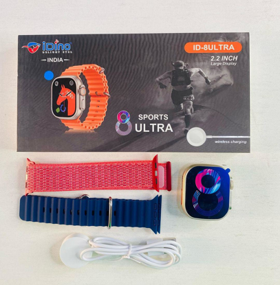 Agrandir l'image de Montre connectée Idino ID-Ultra 8  avec bracelet supplémentaire - 3 mois de garantie Image de Montre connectée Idino ID-Ultra 8  avec bracelet supplémentaire - 3 mois de garantie