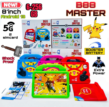 Image de Tablette educative  Bebe  Tab B88 MASTER - 8" - 256 Go ROM - 6 Go RAM - SIM activée - 6000 mAh