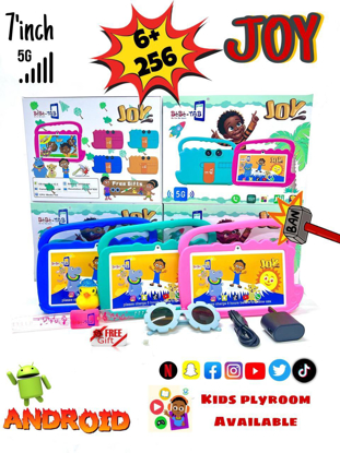 Agrandir l'image de Tablette Android pour enfants BEBE TAB JOY – 256 Go ROM – 6 Go RAM – 3000 mAh – SIM unique Image de Tablette Android pour enfants BEBE TAB JOY – 256 Go ROM – 6 Go RAM – 3000 mAh – SIM unique