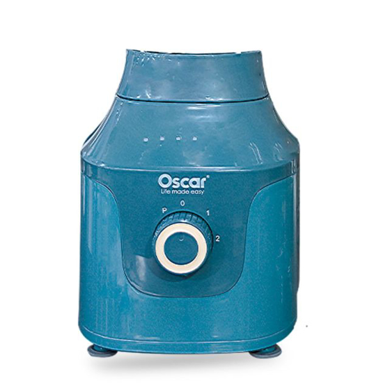 Image sur Mixeur Oscar OSC‑19PP – 1,5 L – 300–350 W – 2 vitesses – Protection contre la surchauffe – Bol plastique + broyeur à sec – Garantie 3 mois