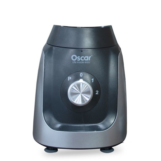 Image sur Mixeur Oscar OSC‑20PP – 1,5 L – 300–350 W – 2 vitesses – Protection surchauffe – Bol plastique + broyeur sec – Garantie 3 mois