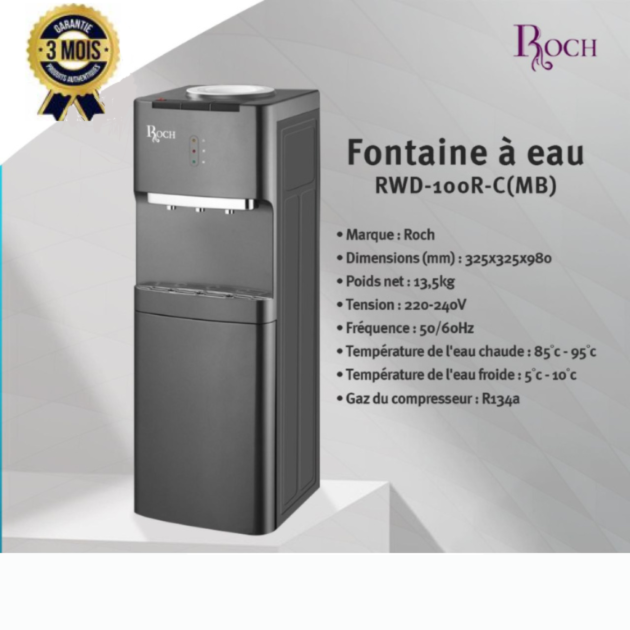 Distributeur d'eau Chaude et Froide ROCH -RWD-100R-C Avec Mini ...