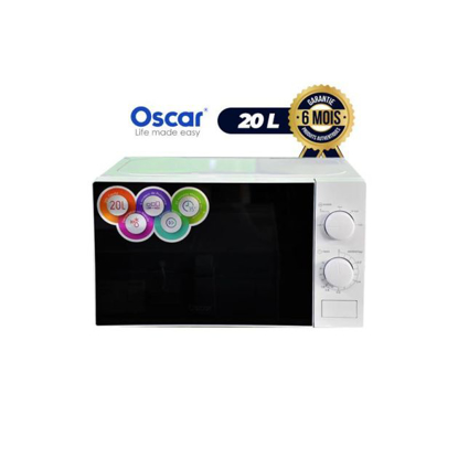 Agrandir l'image de Micro-ondes Oscar – 20 litres – 700 watts – OSC-M2BU – Garantie 6 mois Image de Micro-ondes Oscar – 20 litres – 700 watts – OSC-M2BU – Garantie 6 mois