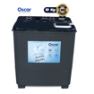 Image sur Machine à laver semi-auto Oscar OSC‑TTB‑XP10 – 10 kg – 340 W lavage + 135 W essorage – 3 vitesses – Bac inox + vidange – Garantie 6 mois