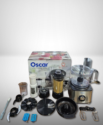 Image de Robot Mixeur Oscar  13 EN 1 Osc-C68 – 1.5L – 300W –  Garantie 6 Mois