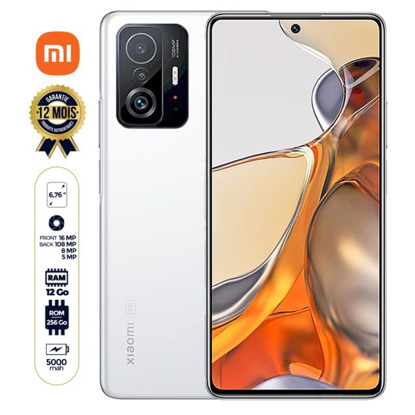 Image de Xiaomi Mi 11T Pro 5G - 256 Go/8Go RAM - 6.67" - 2 SIM - 108 MP/16 MP - 5000 mAh - 12 mois garantie