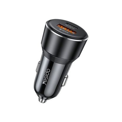 Agrandir l'image de Chargeur Auto  de voiture  Yesido Y64, 50w - Garantie 3 Mois Image de Chargeur Auto  de voiture  Yesido Y64, 50w - Garantie 3 Mois