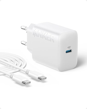 Agrandir l'image de Chargeur  Anker Type C  20W - Garantie 3 mois Image de Chargeur  Anker Type C  20W - Garantie 3 mois