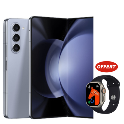 Image de Packs Samsung Galaxy Z Fold 3 5G - 512GB ROM - 12GB RAM - 1SIM - 12+12+12MP - 4400mAh + Ultra Smart Watch Series 8 Montre intelligente de sport Bluetooth charge sans fil