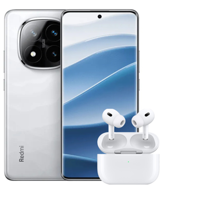Image de Packs Xiaomi Redmi Note 14 Pro+ - 5G - 512 Go - 12 Go RAM  - 6200mAh +  Airpod pro 2eme génération Apple Touch -Garantie 12 mois