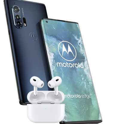 Image de Packs Motorola Edge Plus - 5G - 6.7" - 256 Go/12Go Ram  5000mAh (occason ) + Airpod pro 2eme génération Apple Touch