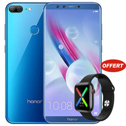 Agrandir l'image de Huawei Honor 9 Lite - 2SIM - 64GB ROM - 4GB RAM - 13+2MP - 3000mAh( Occasion) + Montre Connecté - Garantie 3 Mois Image de Huawei Honor 9 Lite - 2SIM - 64GB ROM - 4GB RAM - 13+2MP - 3000mAh( Occasion) + Montre Connecté - Garantie 3 Mois