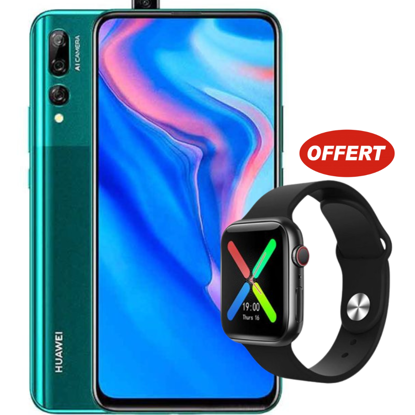 Image de Huawei Y9 Prime 2019 - 128GB ROM - 6GB RAM - 2SIM - 48+8+2MP - 4000mAh + Montre connecté - Garantie 3 Mois