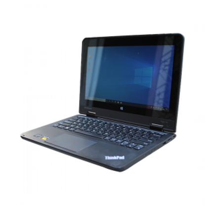 Agrandir l'image de Laptop Lenovo ThinkPad YOGA 11e - 11" - 124Go/4Go Ram - Intel Quad Core - seconde main - Windows 10 - 6 mois Image de Laptop Lenovo ThinkPad YOGA 11e - 11" - 124Go/4Go Ram - Intel Quad Core - seconde main - Windows 10 - 6 mois