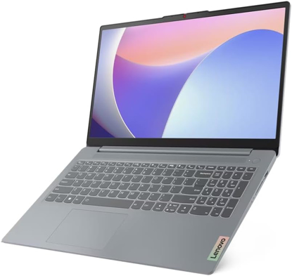 Agrandir l'image de LAPTOP Lenovo IdeaPad Slim 3 15IRU8 Core i3 8Go de RAM 512 Go SSD M.2, ÉCRAN Full HD 15,6 pouces Gris - Garantie 3Mois Image de LAPTOP Lenovo IdeaPad Slim 3 15IRU8 Core i3 8Go de RAM 512 Go SSD M.2, ÉCRAN Full HD 15,6 pouces Gris - Garantie 3Mois