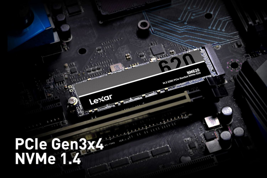 Image sur Disque dur 2.5″ SSD 2TB LEXAR NM620 NVME  - Garantie 3 Mois