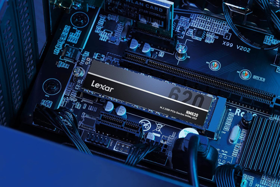 Image sur Disque dur 2.5″ SSD 2TB LEXAR NM620 NVME  - Garantie 3 Mois