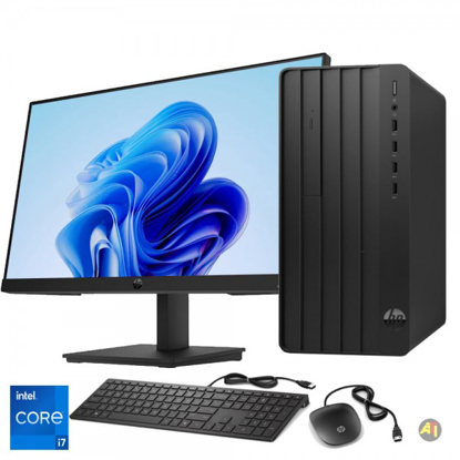 Agrandir l'image de DESKTOP COMPLET HP 290 G9 INTEL CORE i3 12ieme Gen, 8Go de RAM, 512Go SSD, moniteur 22 pouces - Garantie6 Mois Image de DESKTOP COMPLET HP 290 G9 INTEL CORE i3 12ieme Gen, 8Go de RAM, 512Go SSD, moniteur 22 pouces - Garantie6 Mois