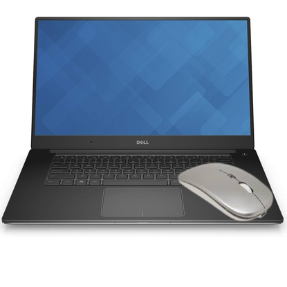 Image de Packs Ordinateur portable Dell Precision 5510 15,6 pouces UHD, Core i7-6820HQ 2,7 GHz, 16 Go de RAM, SSD 512 Go, Windows 10 Pro 64 bits+ Souris sans fil