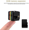 Image sur Mini caméra espion cachée Portable avec enregistrement audio et vidéo HD 1080P, vision nocturne et détection de mouvement, adaptée à la maison, à l'extérieur et au bureau