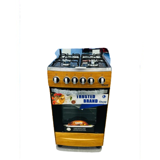 Image sur Cuisinière automatique Oscar 50x50 - 4 foyers Bois Garantie 12 mois