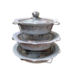 Image sur Plats de service avec support - cassable - 3 pièces - 1 mois de garantie