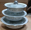 Image sur Plats de service avec support - cassable - 3 pièces - 1 mois de garantie