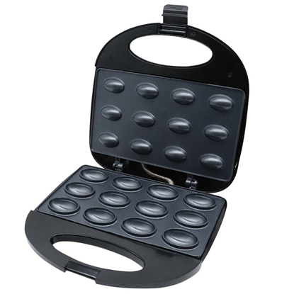 Image de Gaufrier Électrique à 12 Trous pour Gâteau, Brochure, Assiettes à Noix, Appareils de Cuisine, Machine à Petit Déjeuner, Poêle en Fer Antiadhésif, 750W