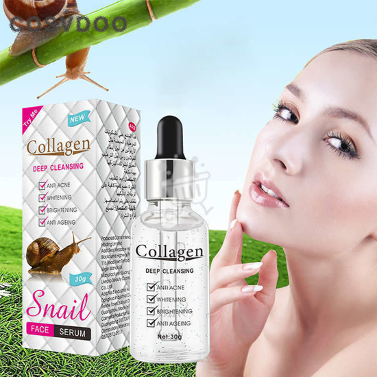 Image sur Sérum visage éclaircissant au collagène d'escargot