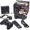Image sur console de jeu G11 Pro Game tv Box, 32 000 jeux intégrés, 40 émulateurs, console de jeu rétro HDMI 4K avec manettes sans fil 2,4 GHz, console de jeu portable Plug and Play, cadeau pour homme et mari (64 Go)