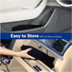 Image sur Pare-soleil pliable pour pare-brise de voiture, protection UV, isolation thermique, pour pare-brise de voiture, camion, voiture (grand modèle)