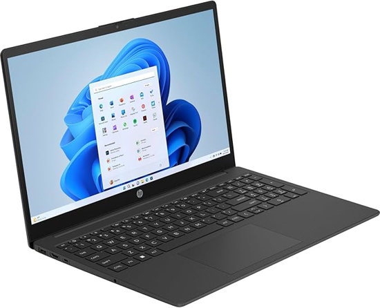 Image sur Ordinateur Portable HP 15,6 Pouces - 512Go SSD - RAM 8Go DDR4 - 6 Mois de Garantie ( Occasion)
