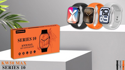 Image de MONTRE CONNECTÉ  KEQIWEAR KW50 MAX SMART WATCH SERIES'10