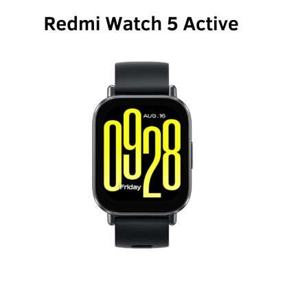 Image de Montre connectée - Xiaomi redmi watch 5 active - 2.00" - Bluetooth V5.3 - IPX8 - Appels Bluetooth - 140 modes sportifs