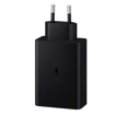 Image sur Boitier de charge à 03 ports SAMSUNG - 65W - Noir - 02 ports USB type C - 01 port USB type A