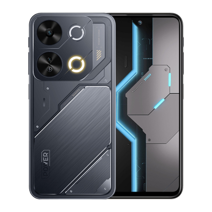 Image de itel P65 - Ecran 6.6'' HD - 128 Go/4Go Ram + 4Go extensible - 13MP+IA /8MP - 5000mAh ( 30 Go de Datas MTN + appels MTN offerts ) - 12 Mois de garantie.