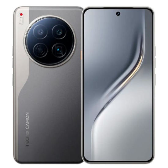 Image sur Tecno Camon 40 Premier - 256 Go - 12Go RAM + 12 Go Extensible - 6.77'' LTPO AMOLED 120Hz - 2 Nano Sim - 50 MP + 50 MP + 50 MP / 50 MP - 5100 mAh 70W - Garantie 12 mois