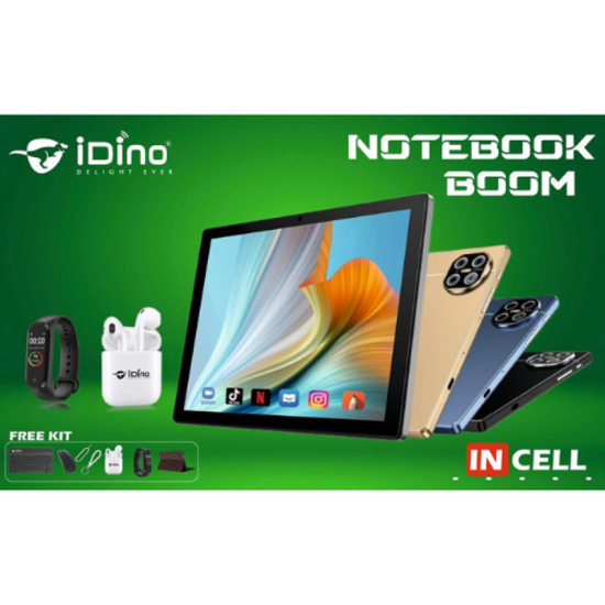 Image sur Tablette Idino Notebook Boom – 512GB ROM – 8GB RAM – Dual Sim - 3 Mois de Garantie