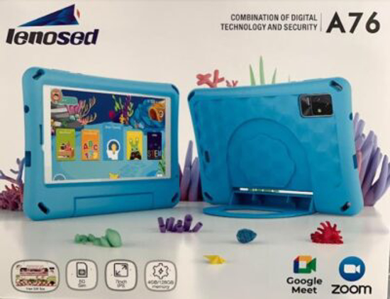 Image sur Tablette éducative Lenosed Kids A76,7" dual SIM- 128 Go /4 Go de RAM- applications et jeux préinstallés - 3 mois de garantie