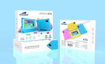 Image sur Tablette éducative Lenosed Kids A76,7" dual SIM- 128 Go /4 Go de RAM- applications et jeux préinstallés - 3 mois de garantie