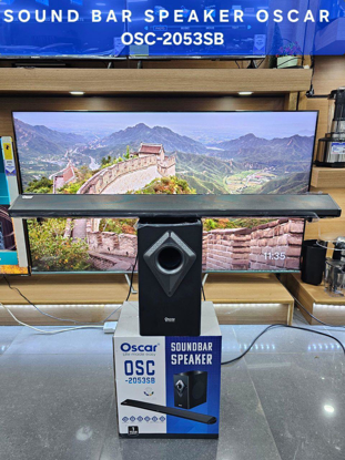 Image de Barre de son Oscar OSC‑2053SB – 120 W RMS – Bluetooth, USB, Radio FM – Télécommande & affichage LED – Garantie 6 mois