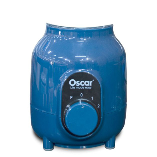 Image sur Mixeur Oscar OSC‑25PP‑A – 1,5 L – 300–350 W – 2 vitesses + pulse – Protection anti‑surchauffe – Broyeur sec – Garantie 3 mois