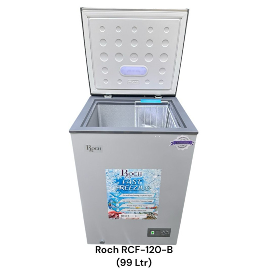 Image sur Congélateur coffre ROCH RCF‑120‑B – 99 L – Classe N/ST – R600a  – Garantie 6 mois