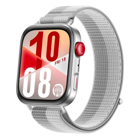 Image sur Montre connectée - HUAWEI WATCH FIT4 - Ecran 1,82" - Plus de 100 modes sportifs - Suivi d'activité - Assistant bien-être émotionnel - Jusqu'à 10 jours d'autonomie - iOS et Android