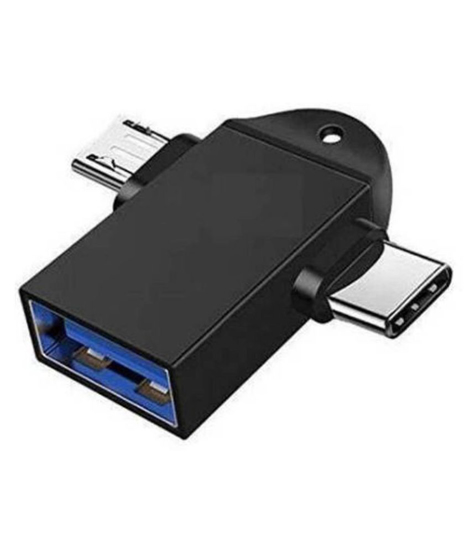 Image sur Adaptateur usb 3.0 OTG 2 en 1 - type c et micro usb vers usb 3.0