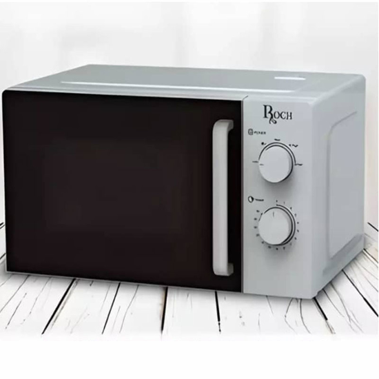 Image sur Micro‑ondes Roch RMW‑20LP1M‑B(S) – 20 L – 700 W – 5 niveaux de puissance – Décongélation & four – Minuterie 35 min – Garantie 3 mois