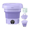 Image sur Mini lave-linge pliable 8 L avec essoreuse – Portable – 8 L – Garantie 3 mois