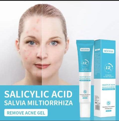 Image de Gel visage anti-acné MOOYAM – Efficace dès 12h – Antitaches –Élimination points noirs – Garantie 6 mois