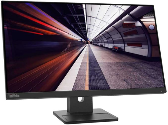 Image sur Moniteur Lenovo Thinkvision E24-30 LED Display 60.5 Cm (23.8") 1920, W128827045 (Display 60.5 Cm (23.8) 1920 X 1080 Pixels Full HD Black