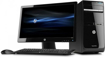 Image sur Desktop Complet HP Pro 3500 MT i3-3470 Micro Tour reconditionné 4Go Ram 256Go SSD Moniteur 19 pouces